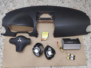Σέτ αερόσακοι με το ταμπλό Mitsubishi Colt 2004-2008 τρίπορτο