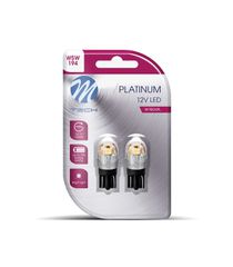 ΛΑΜΠΑΚΙΑ T10 W5W 12V W2,1x9,5d 5x2835SMD LED ΛΕΥΚΟ (ΚΑΡΦΩΤΟ) PLATINIUM BLISTER M-TECH - 2 ΤΕΜ