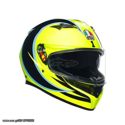 ΚΡΑΝΟΣ FULL FACE K3 MPLK TOP ROSSI WT PHILIP ISLAND 2005 ECE 22.06 | AGV