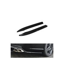 Splitters Πίσω Προφυλακτήρα Δεξιά & Αριστερά Για Mercedes-Benz E-Class W212 09-13 Amg E63 Έκδοση Γυαλιστερό Μαύρο Maxton Design