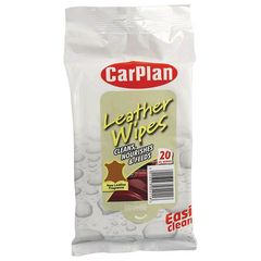 CarPlan ΠΑΝΑΚΙΑ ΚΑΘΑΡΙΣΜΟΥ ΔΕΡΜΑΤΩΝ 20ΤΕΜ CARPLAN LEATHER WIPES | Pancarshop