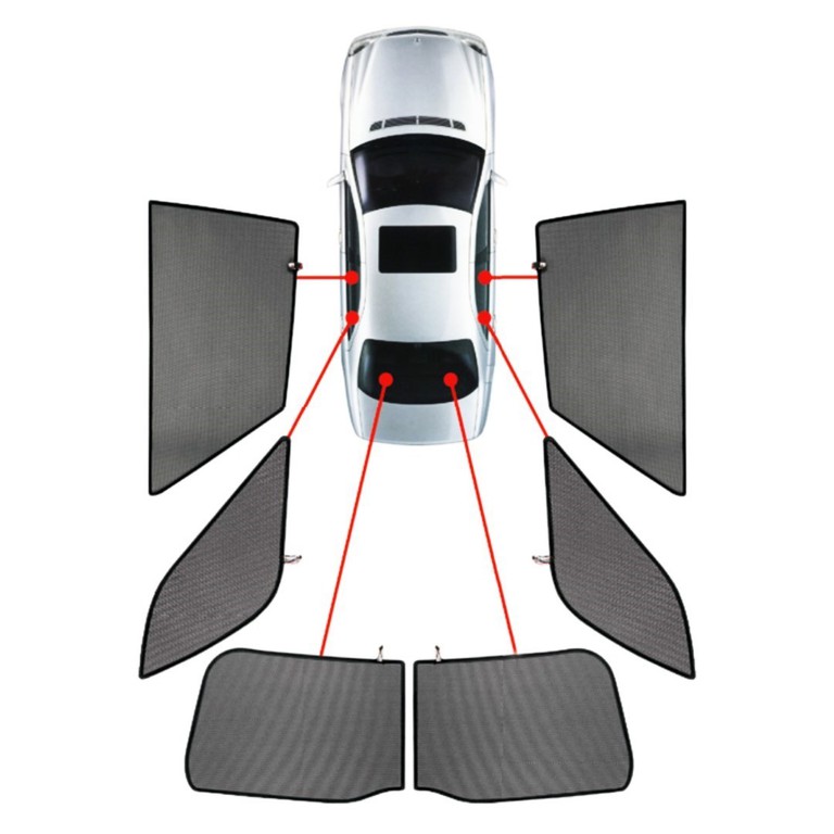 SEAT LEON ESTATE 2020+ ΚΟΥΡΤΙΝΑΚΙΑ ΜΑΡΚΕ CAR SHADES - 6 ΤΕΜ. | Pancarshop