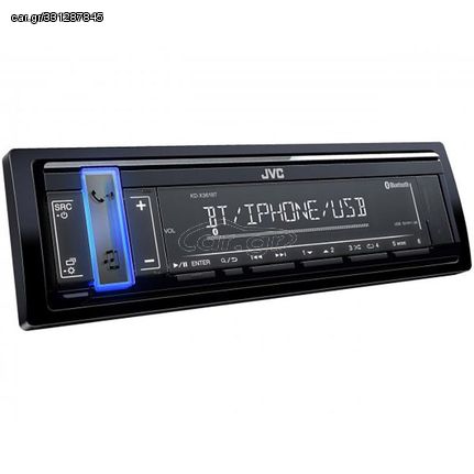 Radio Usb JVC KD-X361BT 4x50 Watt MP3 / Aux / BT Vario Color & Usb Stick 8Gb