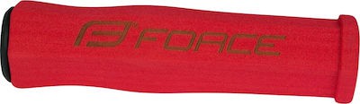 Force Foam Hard MTB Χειρολαβές Ποδηλάτου σε Κόκκινο Χρώμα