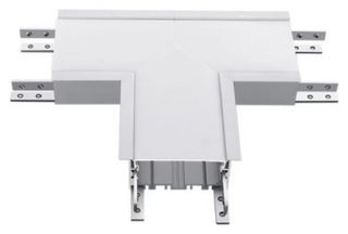 V-TAC LED σύνδεσμος σε σχήμα ταυ για γραμμικό φωτιστικό Samsung 14W Φυσικό λευκό 4000K με ασημί σώμα SKU: 392