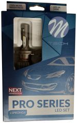 H4 12V 2x20W 5.700K 4400lm OSRAM PRO LED KIT SET CAN-BUS (ΜΕ ΑΝΕΜΙΣΤΗΡΑΚΙ) NEW GEN M-TECH - 2 ΤΕΜ.