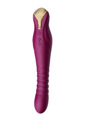 King Vibrating Thruster- Velvet Purple-thumb-5
