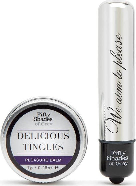 Pleasure Overload Delicious Tingles - Black/Silver