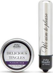 Pleasure Overload Delicious Tingles - Black/Silver