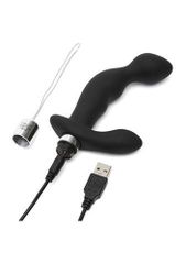 Relentless Vibrations Remote Control Prostate Vibe - Black-thumb-3