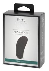 Sensation Rechargeable Clitoral Vibrator - Black-thumb-1
