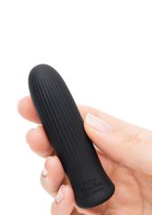 Sensation Rechargeable Bullet Vibrator - Black-thumb-5