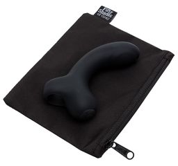 Sensation Rechargeable G-Spot Vibrator - Black-thumb-3