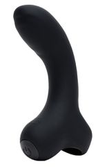 Sensation Rechargeable G-Spot Vibrator - Black-thumb-1