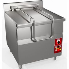 Τηγάνι Αερίου 80lt με Χειροκίνητη Ανατροπή 80x90x86cm Aninox ΑΤG-800 / X