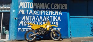 Suzuki rm 250 rm250 κινητηρας μοτερ rmx250 rmx 250 πηνια βολαν ηλεκτρονικη μανιβελα φτερο εξατμιση φαναρι πλεξουδα διακοπτες κοντερ οργανα πιρουνι ζαντες καρμπυρατερ εισαγωγη μασκα