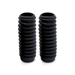 HONDA FORK BOOTS BLACK-thumb-1