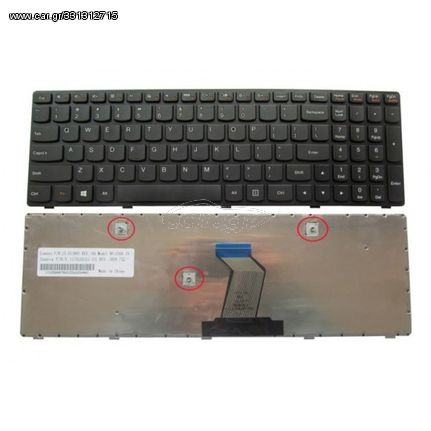 Πληκτρολόγιο για Lenovo IdeaPad G500/G505/G510, US, μαύρο