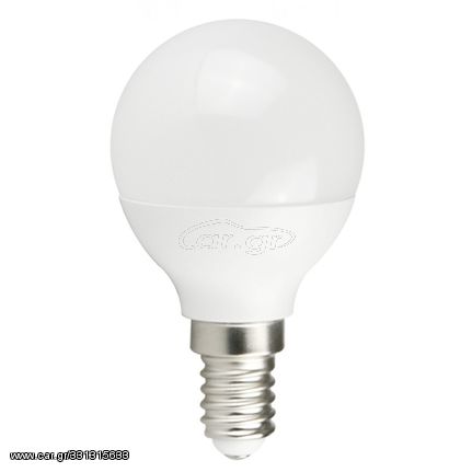 POWERTECH LED Λάμπα Mini Globe E14-006 5W, 6500K, E14, Samsung LED, IC