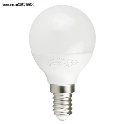 POWERTECH LED Λάμπα Mini Globe E14-007 5W, 3000K, E14, Samsung LED, IC