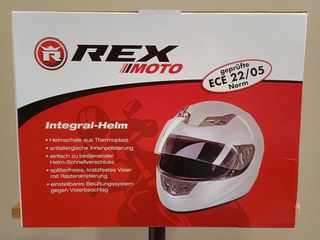 -Καινούριο- Κράνος Rex Moto XL & L -Περιορισμένος Αριθμός Τεμαχίων--thumb-4