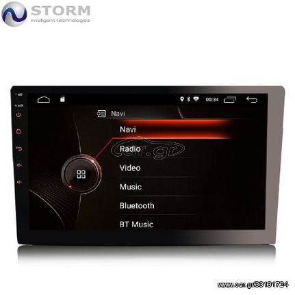 STORM Car multimedia 10.1" Android 10.0 - 4core - 2GB RAM - 16GB ROM Universal 1 DIN
