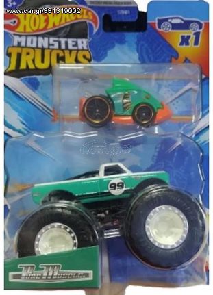 Mattel Hot Wheels Monster Trucks: Pure Muscle Die-Cast  Truck (HKM14)