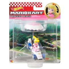 Mattel Hot Wheels Mario Kart: Princess Peach B-Dasher + Peach Parasol (GVD36)