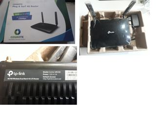 TP-Link MR200 V5 AC750 Wireless Dual Band 4G LTE Router