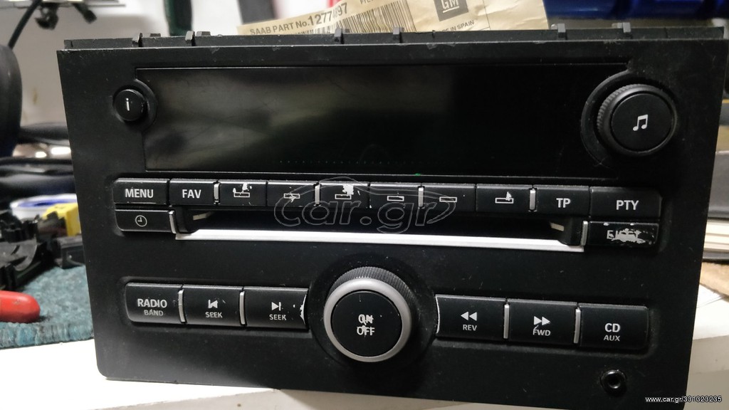 saab 9.3 - facelift -RADIO/CD 6DISC