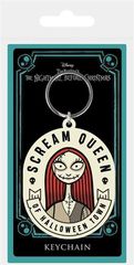 NIGHTMARE BEFORE CHRISTMAS - Scream Queen - Rubber Keychain