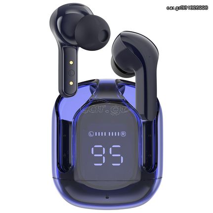 Acefast in -ear wireless headphones TWS Bluetooth blue (T6 sapphire blue)