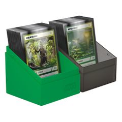 Ultimate Guard Boulder Deck Case 100+ SYNERGY Black/Green-thumb-3