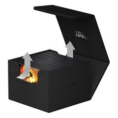 Ultimate Guard Sidewinder 133+ XenoSkin Monocolor Black-thumb-3