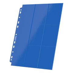 Ultimate Guard 18-Pocket Pages Side-Loading Blue (10)-thumb-2