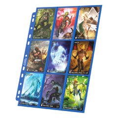 Ultimate Guard 18-Pocket Pages Side-Loading Blue (10)-thumb-3