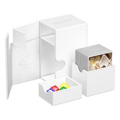 Ultimate Guard Flip`n`Tray 80+ XenoSkin Monocolor White-thumb-2
