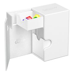 Ultimate Guard Flip`n`Tray 80+ XenoSkin Monocolor White-thumb-4