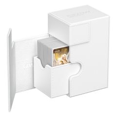 Ultimate Guard Flip`n`Tray 80+ XenoSkin Monocolor White-thumb-1