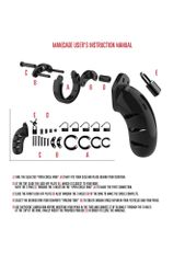 ManCage 05 Chastity Cage - Black-thumb-3
