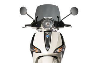 Ανεμοθωρακας (Ζελατίνα) Malossi Σκούρο Φιμε Για Piaggio Liberty Iget 50-125-150cc Καινούργια Γνησιά