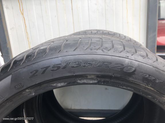 4ΑΔΑ ΕΛΑΣΤΙΚΑ PIRELLI '19 ΑΣΥΜΜΕΤΡΑ 275/35R20 & 245/40R20 ΜΕ 45.000χλμ. 