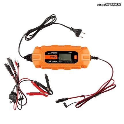 Neo Tools Φορτιστής Μπαταρίας Αυτοκινήτου 6/12V 4A