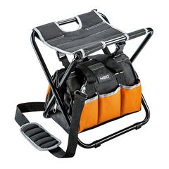 Neo Tools 84-306 Τσάντα Εργαλείων Ώμου Πορτοκαλί Μ40xΠ22xΥ33εκ. με Κάθισμα