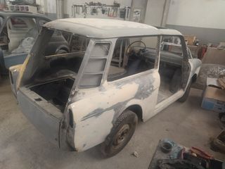 Autobianchi 1965 Bianchina panoramica πινακιδες υπουργειου