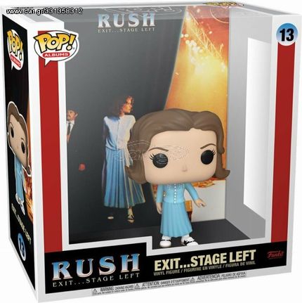 Funko Pop! Albums: Rush - Exit... Stage Left #13 Vinyl Figure