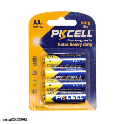 ΜΠΑΤΑΡΙΑ PKCELL R6P/ΑΑ AA-R6P