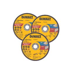 Dewalt DT20592 Δίσκος Κοπής Μέταλλο 76mm 3τμχ