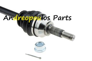 ΗΜΙΑΞΩΝΙΟ NISSAN QASHQAI / QASHQAI +2 I (J10, NJ10, JJ10E) 1.6 07-13 Αριστερο (Με Φπα)-thumb-2