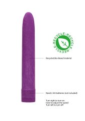 7" Vibrator - Biodegradable - Purple-thumb-3